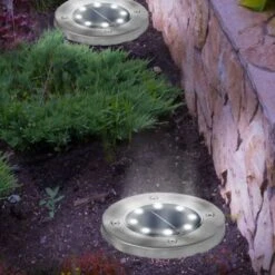 Lot De 10 Disques Solaires à LED Spots De Jardin à Planter -OSRAM || EUROPALAMP Soldes Boutique 25649288 4