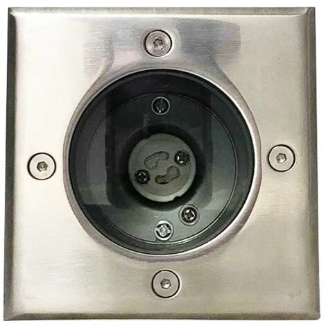 EUROPALAMP Spot Encastrable De Sol Carré Inox 304 Exterieur IP65 4 EUROPALAMP Spot Encastrable De Sol Carré Inox 304 Exterieur IP65 – Image 2