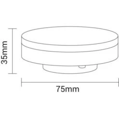 Ampoule LED GX53 7W 560lm Équivalent 45W - Blanc Chaud 2800K -OSRAM || EUROPALAMP Soldes Boutique 26597729 3