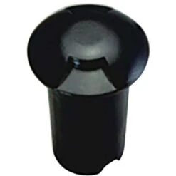 Petit Spot 0,75W LED Noir Encastrable 2 Directions - Lumière Bleu