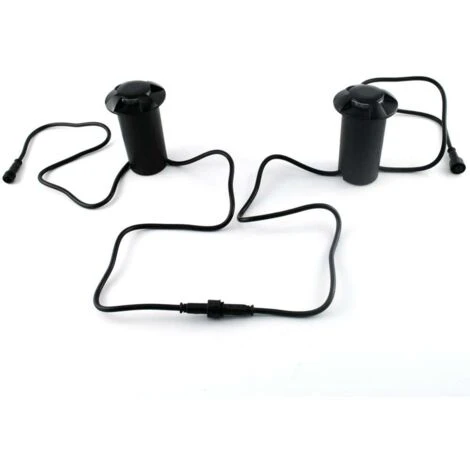 Petit Spot 0,75W LED Noir Encastrable 2 Directions - Lumière Bleu 4 Petit Spot 0,75W LED Noir Encastrable 2 Directions - Lumière Bleu – Image 2