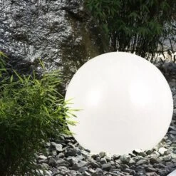 Lot De 3 Lampes Boules Solaires à LED Pour Allée De Jardin, éclairage De Piquet De Terrasse, Blanc -OSRAM || EUROPALAMP Soldes Boutique 27126121 3