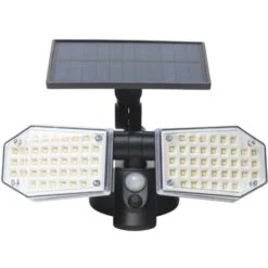 Projecteur Solaire 2 Têtes 78led 300lm Werkapro -OSRAM || EUROPALAMP Soldes Boutique 27608937 1