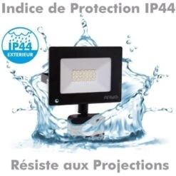 Projecteur LED 20W Eq 100W Noir Détecteur De Mouvement IP44 Température De Couleur: Blanc Neutre 4000K -OSRAM || EUROPALAMP Soldes Boutique 27854931 3