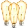 3 Ampoules LED Edison Vintage ST64 I E27, 4W, Blanc Chaud 2700K, Intensité Lumineuse 380lm, Ampoule Rétro à Filament 1 3 Ampoules LED Edison Vintage ST64 I E27, 4W, Blanc Chaud 2700K, Intensité Lumineuse 380lm, Ampoule Rétro à Filament -OSRAM || EUROPALAMP Soldes Boutique 28271652 1