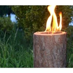 Feu Suédois Bûche Suédoise Bois Bougie De Jardin Lot De 1 -OSRAM || EUROPALAMP Soldes Boutique 2899143 5