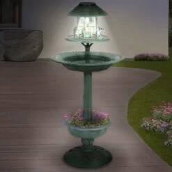 Vasque Lampe Solaire Bain D'oiseaux -OSRAM || EUROPALAMP Soldes Boutique 29109573 3