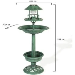 Vasque Lampe Solaire Bain D'oiseaux -OSRAM || EUROPALAMP Soldes Boutique 29109573 5
