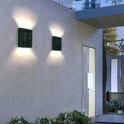 Lumière Solaire Murale à Lueur Haut Et Bas Lumière étanche 2 Pièces Jaune -OSRAM || EUROPALAMP Soldes Boutique 30076283 5