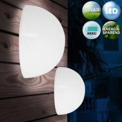 Set De 3 Lampes LED Solaire Extérieur Jardin étanche Sans Fil Avec Capteur -OSRAM || EUROPALAMP Soldes Boutique 30083689 4