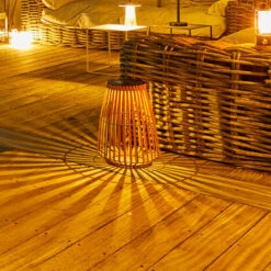 Lanterne Solaire Décorative En Polyéthylène LED Blanc Chaud SHADY H43cm -OSRAM || EUROPALAMP Soldes Boutique 30230004 4