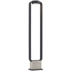 Lucande LED Eclairage Exterieur En Béton 'Belna' En Aluminium