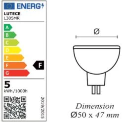 Lot De 10 Ampoules LED GU5.3 (MR16) 12V 4,4W - 120° - 350Lm 3000K - Garantie 5 Ans 9 Lot De 10 Ampoules LED GU5.3 (MR16) 12V 4,4W - 120° - 350Lm 3000K - Garantie 5 Ans -OSRAM || EUROPALAMP Soldes Boutique 32948314 4