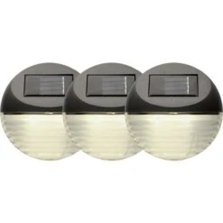 Ensemble De 3 Appliques Murales Solaires LED Fency Best Season -OSRAM || EUROPALAMP Soldes Boutique 33758906 3