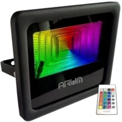 Projecteur LED 50W RGB Avec Télécommande IP65