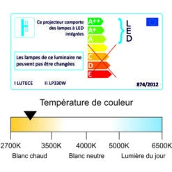 Projecteur LED 30W 2550 LM 3000K IP65 Connexion En Direct - Garantie 5 Ans -OSRAM || EUROPALAMP Soldes Boutique 38219331 4