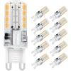 Lot De X10 Ampoules Led G9 3W Blanc Chaud Économie D'énergie Equivalente 40W Halogène -OSRAM || EUROPALAMP Soldes Boutique 3864271 1
