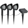 Lot De 3 Spots Solaires Déportés à Piquer (15Lm) - Noir -OSRAM || EUROPALAMP Soldes Boutique 39334364 1