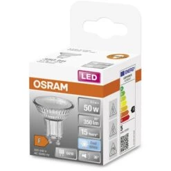 OSRAM Ampoule LED à Réflecteur - GU10 - Cool White - 4000 K - 4,30 W - Remplacement Pour 50-W-Lampada Con Riflettore - LED STAR PAR16 -OSRAM || EUROPALAMP Soldes Boutique 39784882 4