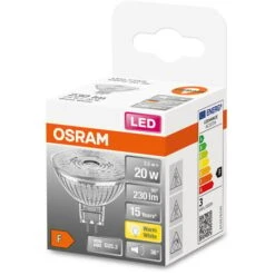 OSRAM Ampoule LED à Réflecteur - GU5.3 - Warm White - 2700 K - 2,60 W - Remplacement Pour 20-W-Lampada Con Riflettore - LED STAR MR16 12 V -OSRAM || EUROPALAMP Soldes Boutique 39784919 4