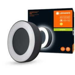 LEDVANCE Luminaires LED Pour Mur, ENDURA® STYLE RING / 13 W, 220…240 V, Warm White, 3000 K, Matériau: Aluminium, IP44 -OSRAM || EUROPALAMP Soldes Boutique 39785020 4