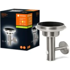 LEDVANCE Applique Murale Solaire à Double Cercle Endura Style, Acier Inoxydable, 6 W, Acier, Taille Unique -OSRAM || EUROPALAMP Soldes Boutique 39785029 4