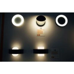 LEDVANCE Luminaires LED Pour Mur, 50 W, 220…240 V, Blanc Chaud, 3000 K, Matériau: Aluminium, IP44 ENDURA® STYLE SHIELD -OSRAM || EUROPALAMP Soldes Boutique 39785175 5