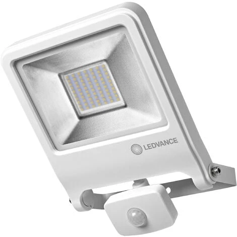 LEDVANCE Projecteur LED D'extérieure Pour Mur, ENDURA® FLOOD Sensor Blanc Chaud / 50 W, 220…240 V, Angle De Rayonnement: 120°, Blanc Chaud, 3000 K, Matériau: Aluminium, IP44 3 LEDVANCE Projecteur LED D'extérieure Pour Mur, ENDURA® FLOOD Sensor Blanc Chaud / 50 W, 220…240 V, Angle De Rayonnement: 120°, Blanc Chaud, 3000 K, Matériau: Aluminium, IP44