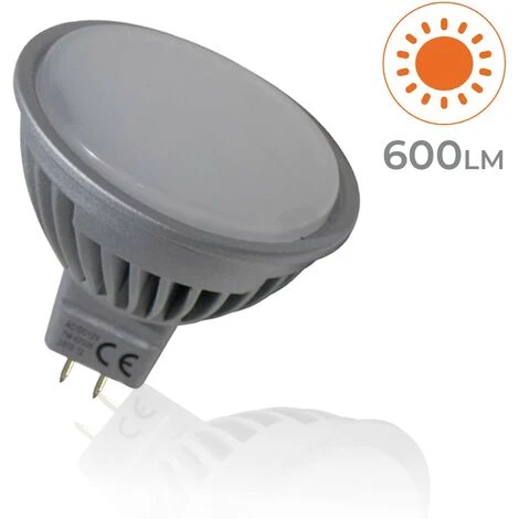 Ampoule LED MR16 12V/24V 7W 600LM Réglable Blanc Froid 6500K - Pack 2 Pcs. 4 Ampoule LED MR16 12V/24V 7W 600LM Réglable Blanc Froid 6500K - Pack 2 Pcs. – Image 2