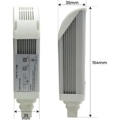 Ampoule LED G24-PL 7W 700LM (2 Broches) Blanc Chaud 3000K - Pack 1 Pce. -OSRAM || EUROPALAMP Soldes Boutique 40375368 4