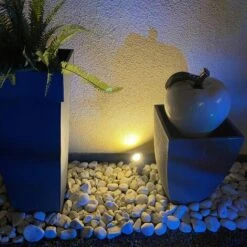 Pack Promo 3 Spots Extérieurs Piquets Diego 230V Ronds Douille GU10- IP65 - 35W Max. Finition Noire -OSRAM || EUROPALAMP Soldes Boutique 41436307 4