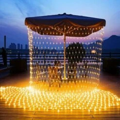 Guirlande Lumineuses Filet,192 LED Filet Lumineux 3M X 2M 8 Modes énergie étanche,Dimmable Pour Chambre Noël Mariage Soirée Maison Jardin,Blanc Chaud GrooFoo -OSRAM || EUROPALAMP Soldes Boutique 42693616 3