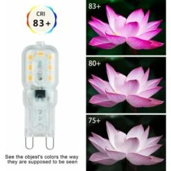 Ampoule Led G9 Lampe, Blanc Chaud 3000K, G9 LED 3W (33W Ampoules Halogène Équivalent), AC 220-240V - Angle Du Faisceau 360°, [Classe énergétique A+] Guazhuni Pack De 6 -OSRAM || EUROPALAMP Soldes Boutique 42695926 4