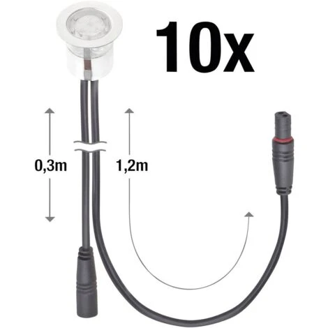 Luminaire à LED Encastrable Brilliant Cosa 30 G03093/75 LED Intégrée N/A Puissance: 4.5 W Blanc Chaud N/A 6 Luminaire à LED Encastrable Brilliant Cosa 30 G03093/75 LED Intégrée N/A Puissance: 4.5 W Blanc Chaud N/A – Image 4