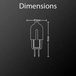 Xanlite - Ampoule LED Capsule, Culot G4, 2W Cons. (230lumens), Lumière Blanche Neutre - ALG4160CW -OSRAM || EUROPALAMP Soldes Boutique 47378005 5