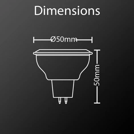 Xanlite - Ampoule LED Spot, Culot GU5.3, 5,5W Cons. (35W Eq.), Lumière Blanc Neutre - VM35SCW 7 Xanlite - Ampoule LED Spot, Culot GU5.3, 5,5W Cons. (35W Eq.), Lumière Blanc Neutre - VM35SCW – Image 5