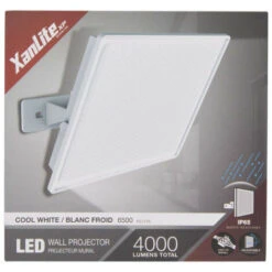 Xanlite - Projecteur LED Mural Blanc, 50 W, 4000 Lumens - PR50WMB -OSRAM || EUROPALAMP Soldes Boutique 47378168 4