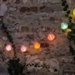 Xanlite - Guirlande LED Solaire, X8 Boules Multicolore, 5m - SOGRL8COLOR -OSRAM || EUROPALAMP Soldes Boutique 47378217 5