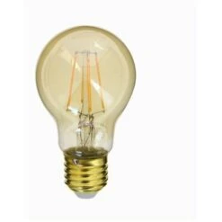Xanlite - Ampoule LED (A60) / Vintage Au Verre Ambré, Culot E27, 3,8W Cons. (30W Eq.), 350 Lumens, Lumière Blanc Chaud - RFDE400GA