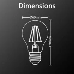 Xanlite - Ampoule LED (A60) / Vintage Au Verre Ambré, Culot E27, 3,8W Cons. (30W Eq.), 350 Lumens, Lumière Blanc Chaud - RFDE400GA -OSRAM || EUROPALAMP Soldes Boutique 47378307 5