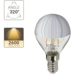 Xanlite - Ampoule LED (P45) Silver, Culot E14, 3,8W Cons. (30W Eq.), 350 Lumens, Lumière Blanc Chaud - RFDV400PTS -OSRAM || EUROPALAMP Soldes Boutique 47378335 3