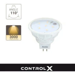 Xanlite - Ampoule LED Spots, Culot GU5.3, 2,7W Cons. (35W Eq.), Lumière Blanc Chaud - MM180ST -OSRAM || EUROPALAMP Soldes Boutique 47378474 3