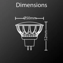 Xanlite - Ampoule LED Spots, Culot GU5.3, 2,7W Cons. (35W Eq.), Lumière Blanc Chaud - MM180ST -OSRAM || EUROPALAMP Soldes Boutique 47378474 4