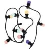 Xanlite - Guirlande Guinguette LED Noire, X10 Ampoules RVB E27 Incluses, 5m Extensible - GRL5230VBP45RVBJR -OSRAM || EUROPALAMP Soldes Boutique 47378539 1