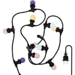 Xanlite - Guirlande Guinguette LED Noire, X10 Ampoules RVB E27 Incluses, 5m Extensible - GRL5230VBP45RVBJR -OSRAM || EUROPALAMP Soldes Boutique 47378539 3