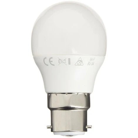 Xanlite - Ampoule LED P45, Culot B22, 5,3W Cons. (40W Eq.), Lumière Blanc Neutre - EB470PCW 3 Xanlite - Ampoule LED P45, Culot B22, 5,3W Cons. (40W Eq.), Lumière Blanc Neutre - EB470PCW