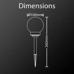 Xanlite - Lot De 3 Balises LED Solaires, LED RVB, Lumière Multi-colore, 8h D'autonomie - PACK3SO50B -OSRAM || EUROPALAMP Soldes Boutique 47378593 5