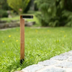 Xanlite - Balise Solaire 45cm IP44 - Finitions Bois - SOBAW -OSRAM || EUROPALAMP Soldes Boutique 47378597 3