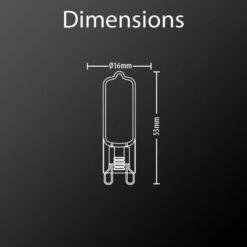 Xanlite - Ampoule LED G9, Culot G9, 3W Cons. (30W Eq.), Lumière Blanc Chaud - ALG9300 -OSRAM || EUROPALAMP Soldes Boutique 47378602 3