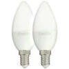 Xanlite - Ampoule LED Flamme, Culot E14, 5W Cons. (40W Eq.), Lumière Blanc Neutre - PACK2EV470FCW -OSRAM || EUROPALAMP Soldes Boutique 47378621 1